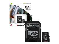 KINGSTON 256GB MicroSD CL10 SDCS2/256GB 100MB/S-85MB/S Kart
